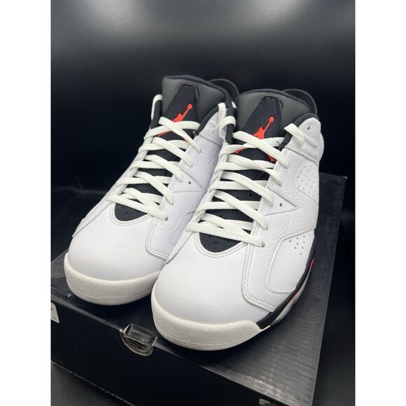 Air Jordan 6 Low \'White Infrared\' Men’s Size 11.5 (304401-123) CLEAN OG ALL main image 11